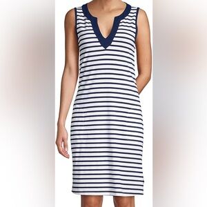Lands end sleeveless jersey dress